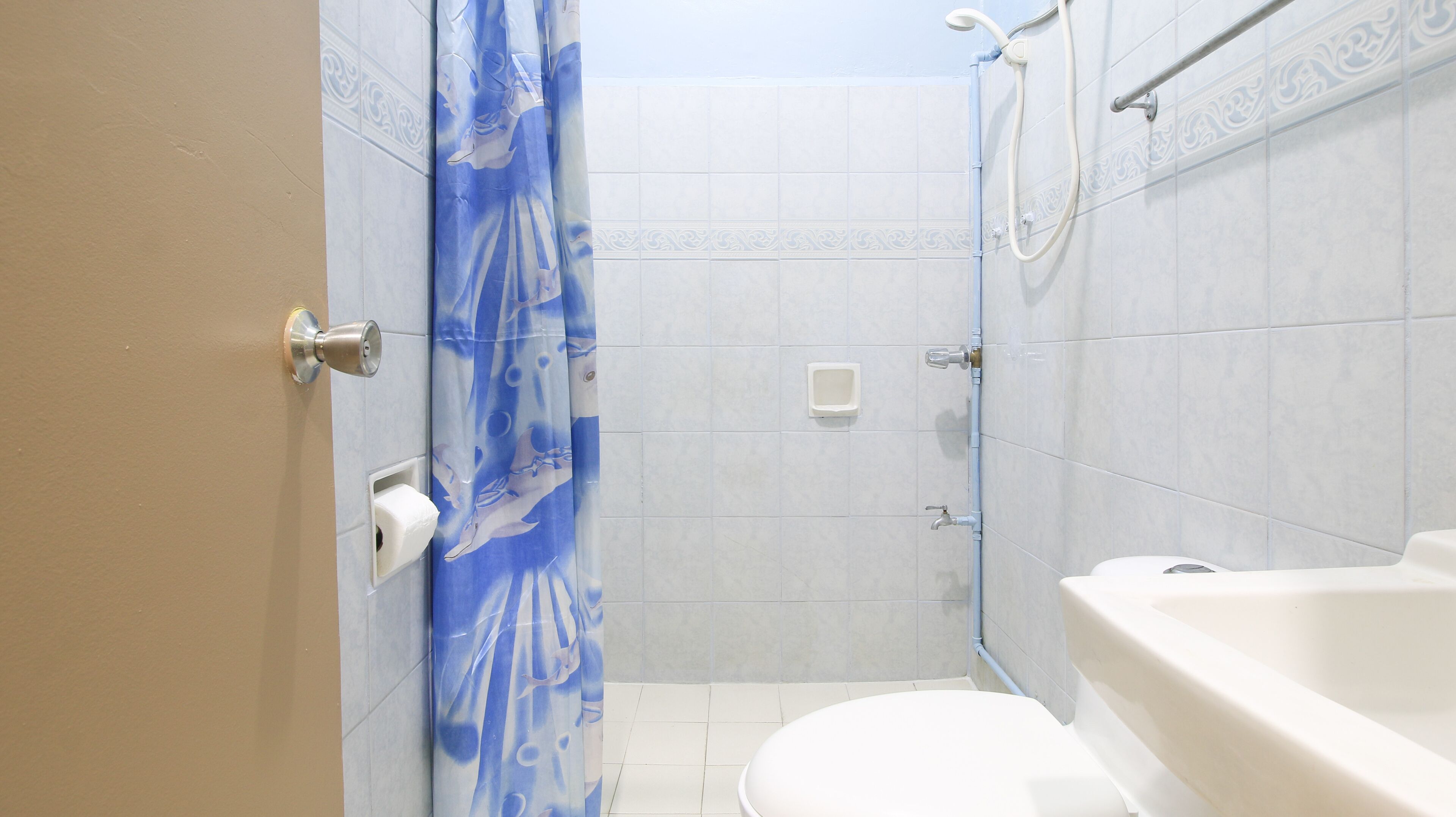 double room (reddoorz) | bathroom shower