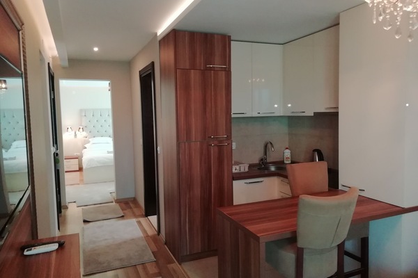 Deluxe Studio Suite | Private kitchen | Mini-fridge, electric kettle