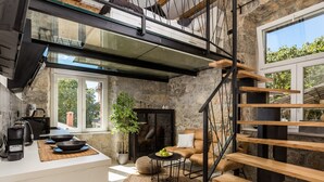 Apartment (Duplex) | Living area | Flat-screen TV - Lapis Apartments (Rijeka)