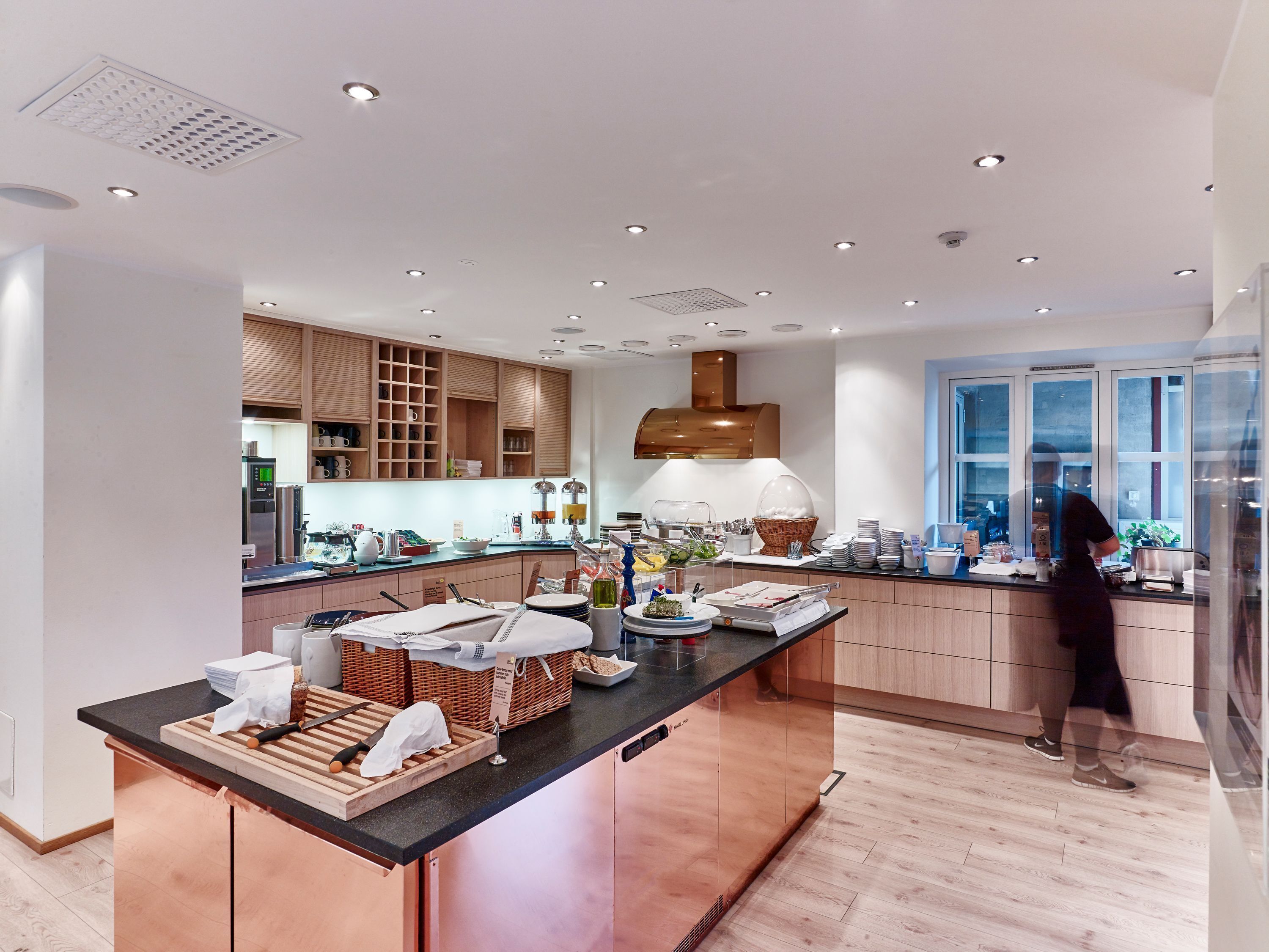 daily buffet breakfast (sek 125 per person)