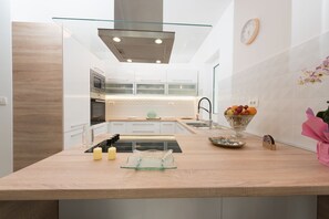 Villa, Private Pool | Shared kitchen