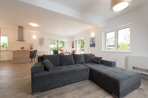 Villa, Private Pool | Living room