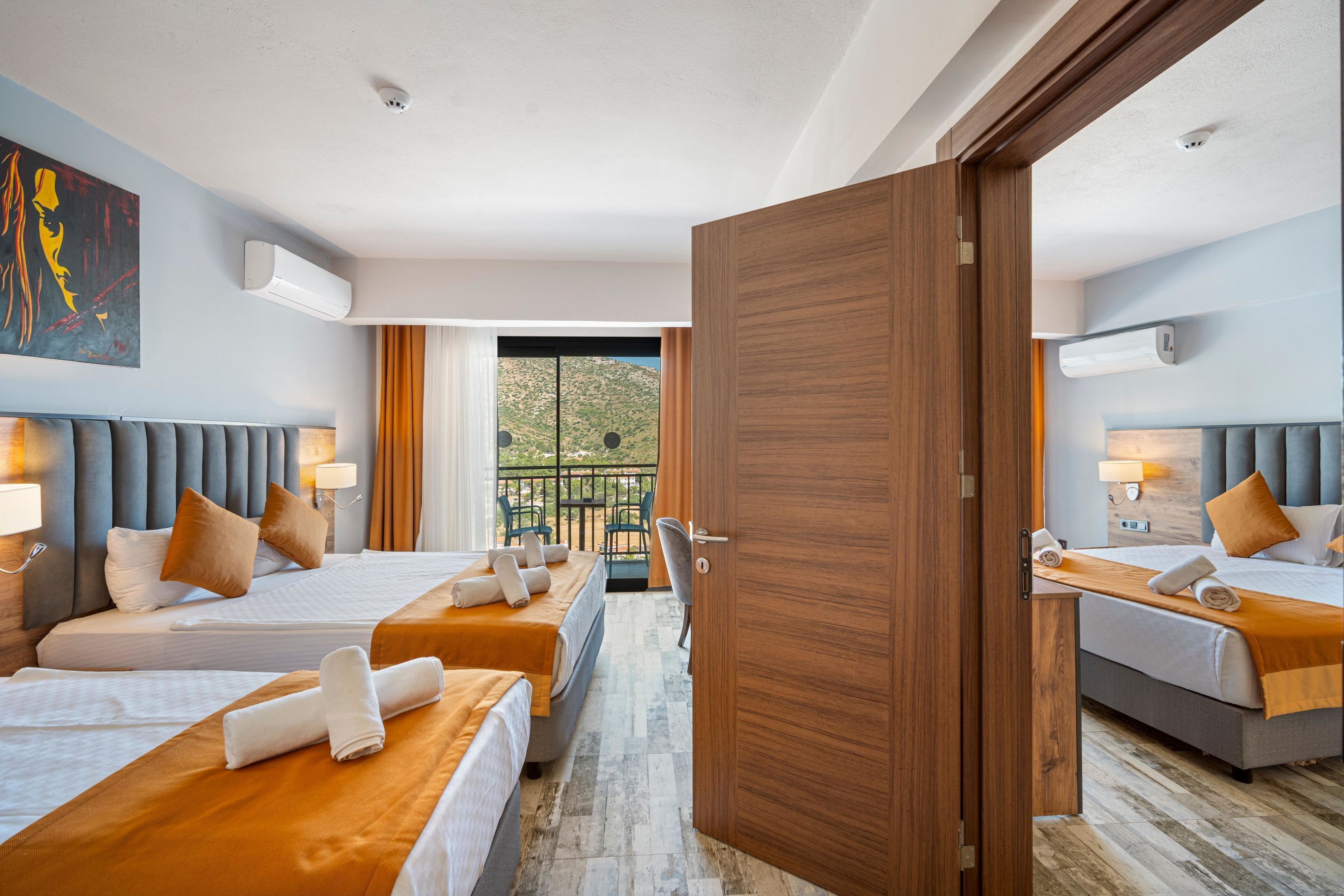 Mini-bar avec articles gratuits, coffres-forts dans les chambres