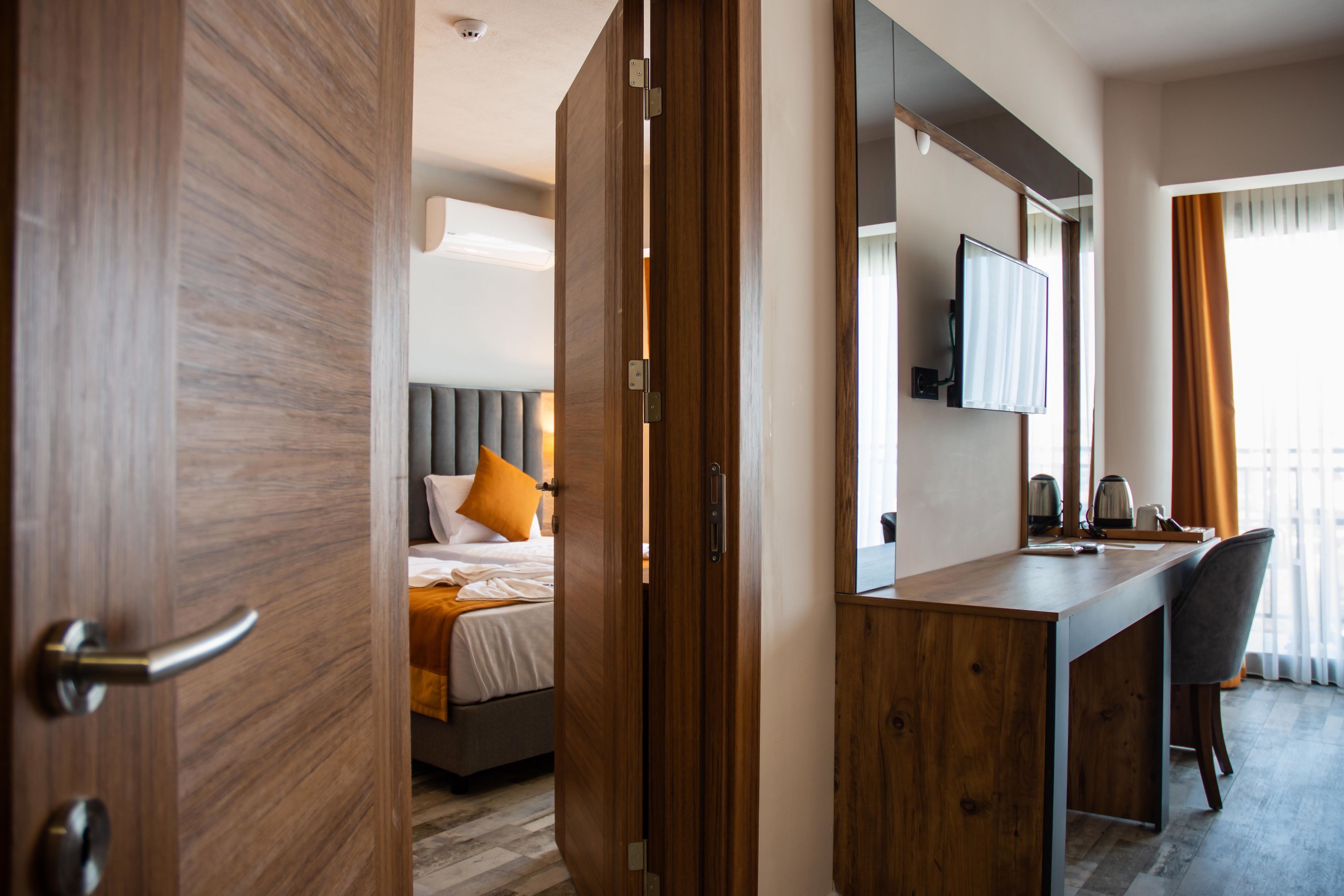 Superior Family Room | Free minibar items, in-room safe, blackout drapes, soundproofing
