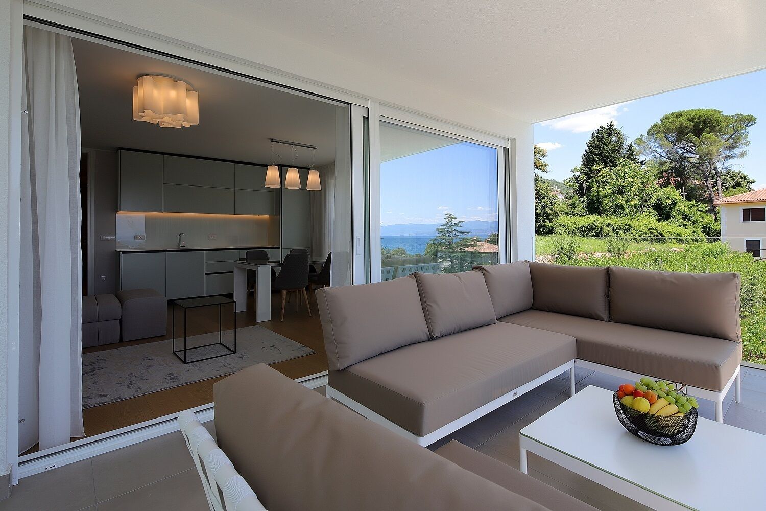 Superior-Apartment, 1 Schlafzimmer | Balkon