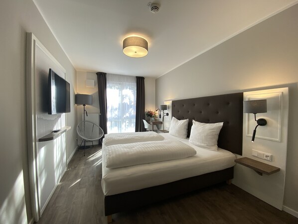 Habitación doble Confort | Wifi gratis y ropa de cama