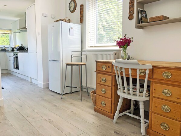 Oven, dishwasher, high chair, freezer