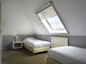 2 makuuhuonetta, ilmainen Wi-Fi, vuodevaatteet