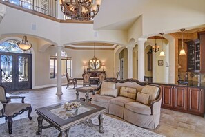 TV connectée, cheminée