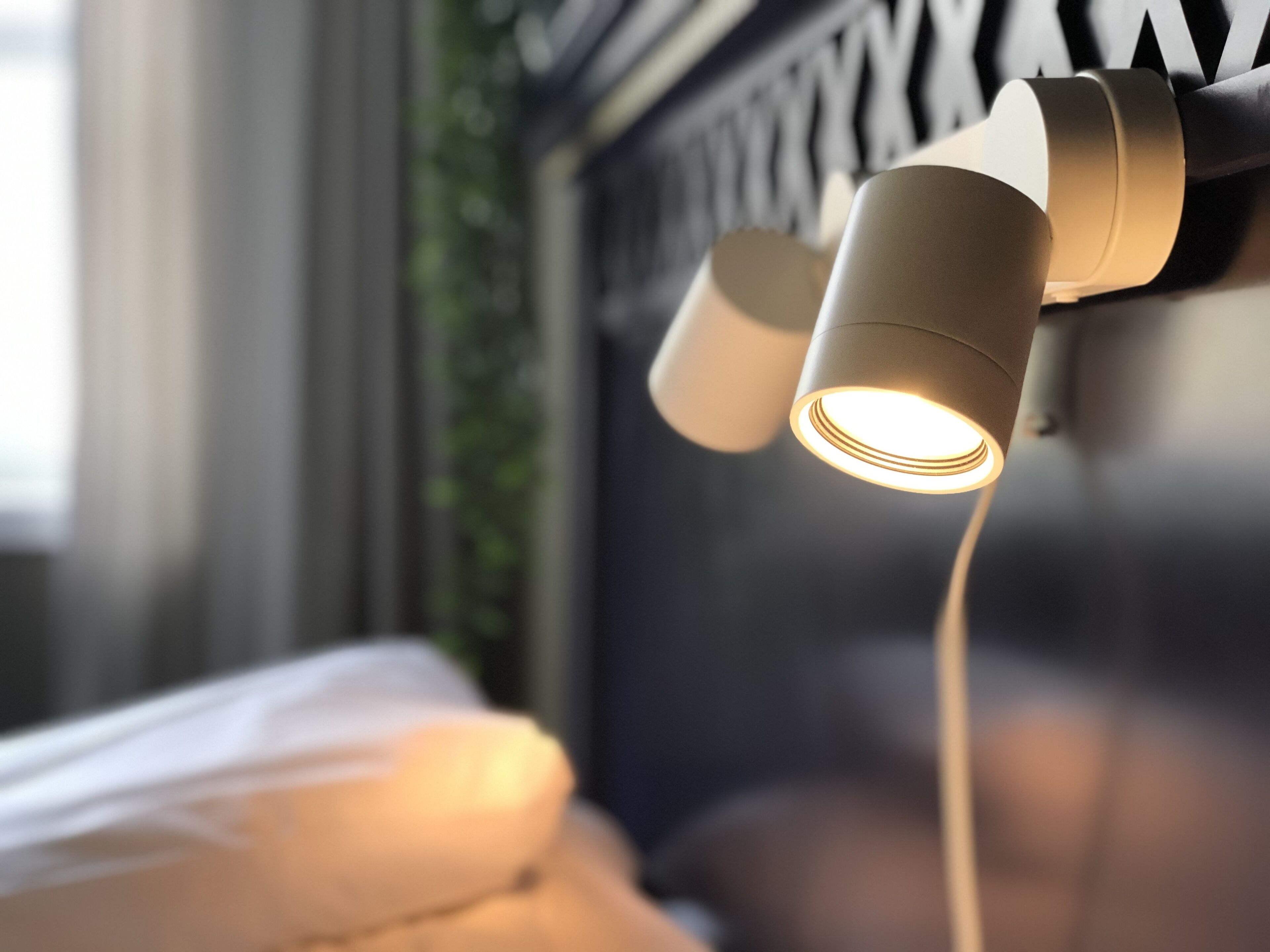 individually decorated, individually furnished, desk, laptop workspace