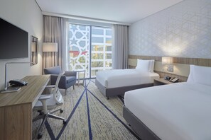 Egyptian cotton sheets, premium bedding, down comforters - Holiday Inn & Suites Al Jubail by IHG (Al Jubail)