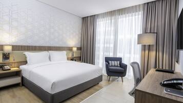 Uitzicht vanaf balkon