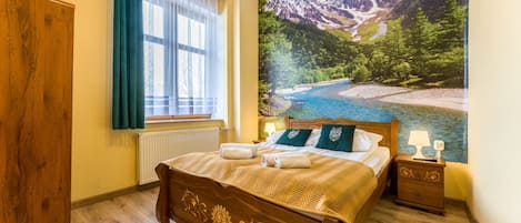 Classic-dobbeltværelse | Weekendseng, gratis Wi-Fi, sengetøj