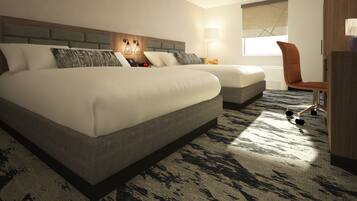 Double Room | Desk, laptop workspace, blackout drapes, iron/ironing board