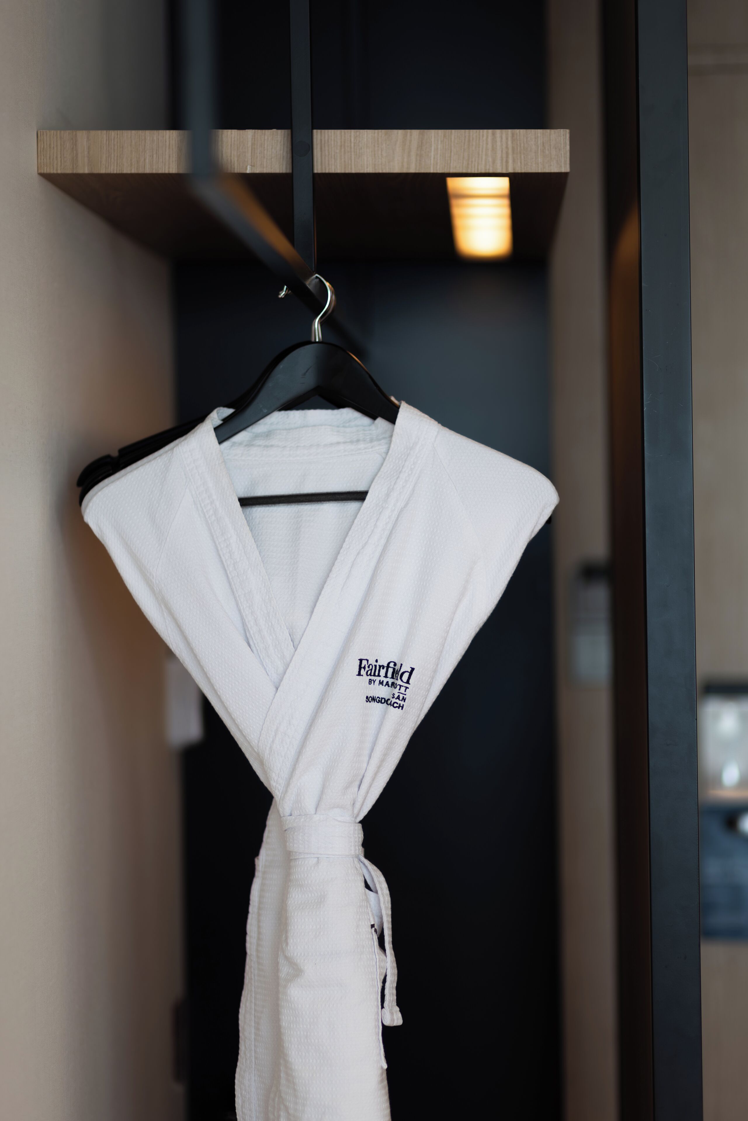 free toiletries, hair dryer, bathrobes, slippers