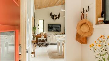 Televisio, takka, DVD-soitin