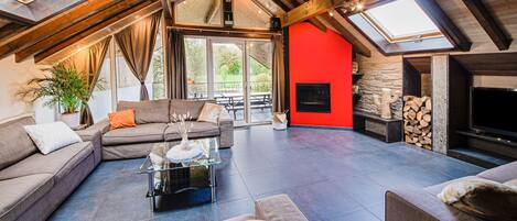 Ferienhaus | Wohnzimmer