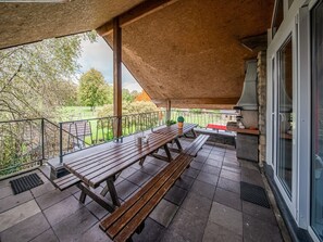 Balcony - Charming Cottage with Hot Tub & Sauna, High Fens (Waimes)