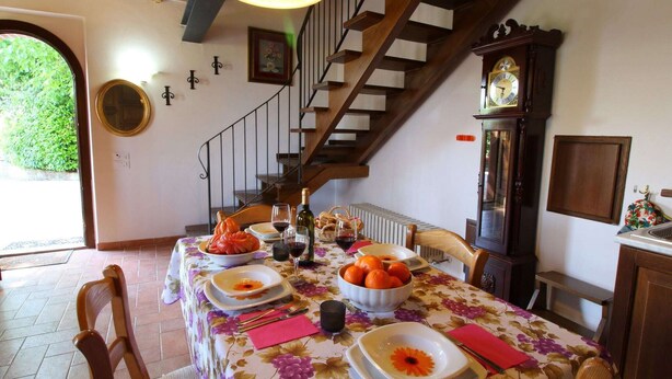 Dining - Spacious Farmhouse in Montecarotto With Private Terrace (Montecarotto)