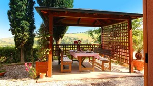 Balcony - Spacious Farmhouse in Montecarotto With Private Terrace (Montecarotto)