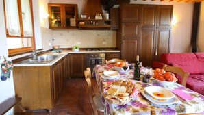 Dining - Spacious Farmhouse in Montecarotto With Private Terrace (Montecarotto)