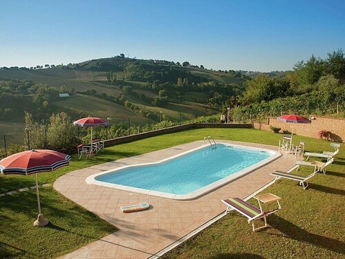Beautiful Farmhouse in Montecarotto With Private Terrace