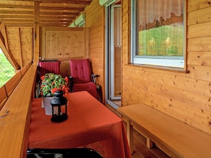 Ferienhaus | Balkon