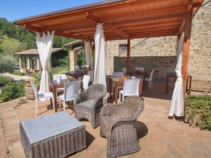 Ferienhaus | Speisen im Freien