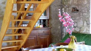 Casa de campo | Detalhe da parte interna