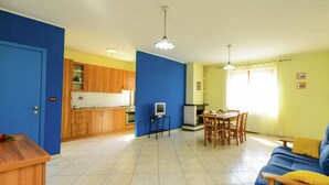 Huis | Woonkamer | Een open haard
