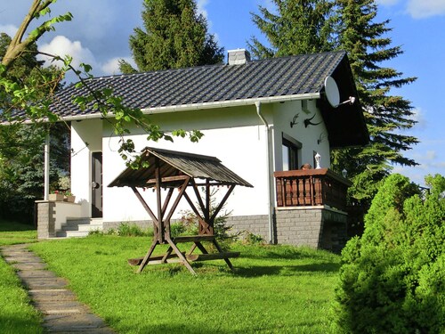 Tranquil Holiday Home in Unterwürschnitz Saxony With Terrace