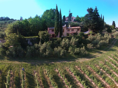 Farmhouse With Swimming Pool, Beautiful Views, Among Vineyards and Olive Groves