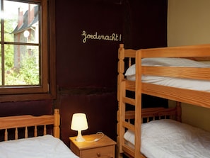 3 bedrooms, individually furnished