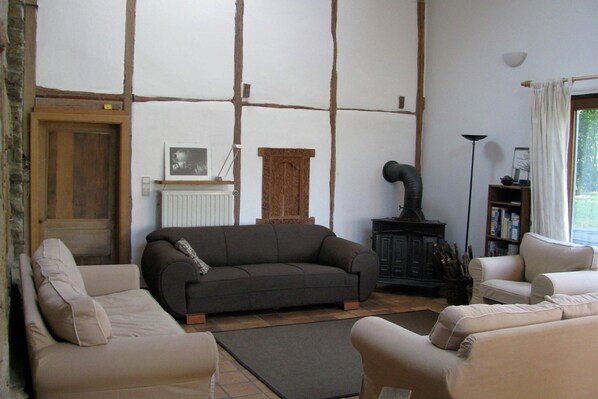House | Living room - Heritage Holiday Home in Roumont (Bertogne)