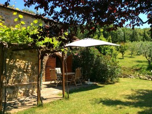 Ferienhaus | Balkon