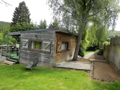 The Charm of a Wooden Chalet With a Magnificent View, not far From Spa