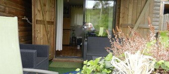 The Charm of a Wooden Chalet With a Magnificent View, not far From Spa