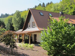 Villa | Exterior - Lavish Villa in Schutzbach With Recreation Room & Mountain Views (Schutzbach)