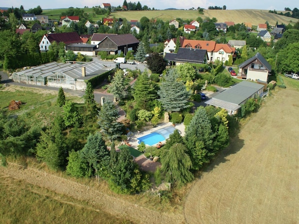 House | Pool | Outdoor pool - Gemutliches Ferienhaus in Sebnitz (Sebnitz)