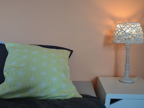 4 slaapkamers, individueel gemeubileerd, beddengoed