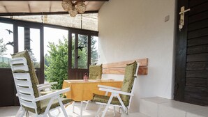 Ferienhaus | Balkon
