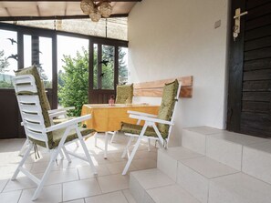 Ferienhaus | Balkon