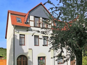 Exterior - Serene Apartment in Thale with Bodetal View near Cable Car (Thale)