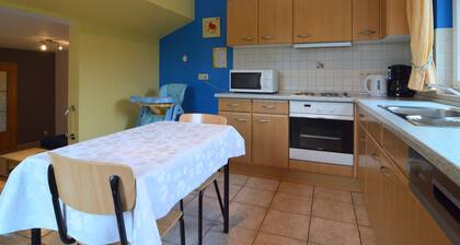 Combine City & Countryside in Well Kept House With Many Games, Next to a Farm