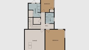 Floor plan - Golden Heights - family friendly with spa pool (Queenstown)