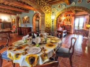 Dining - Belvilla by OYO Villa La Palazzeta (Ficulle)