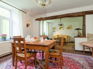 Cottage | Dining - Farm With Lovely Panoramic Views (Trois-Ponts)