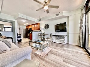TV - Anderson Ocean Club spacious 1 bedroom luxury condo with HVAC UV SANITIZERon site spa 1607 (Myrtle Beach)