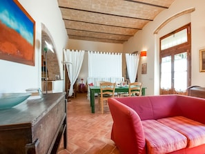 Cottage | Living area | Fireplace - Countryside Cottage With Garden (Poggibonsi)