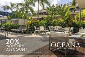 Udendørs spisemuligheder